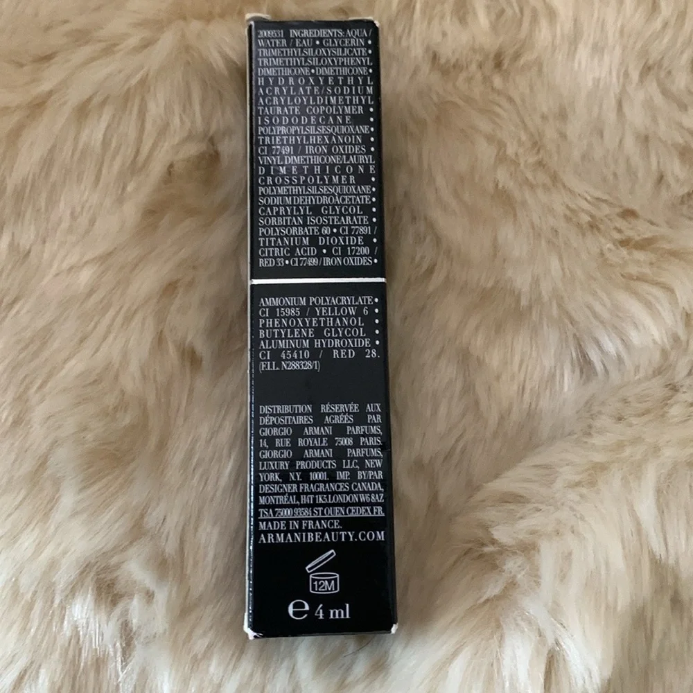 Giorgio Armani Cosmetic Bag & Lipstick